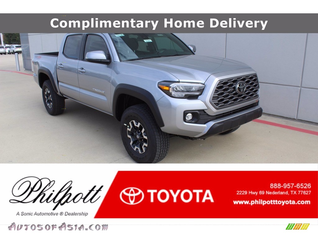 Silver Sky Metallic / TRD Cement/Black Toyota Tacoma TRD Off Road Double Cab 4x4