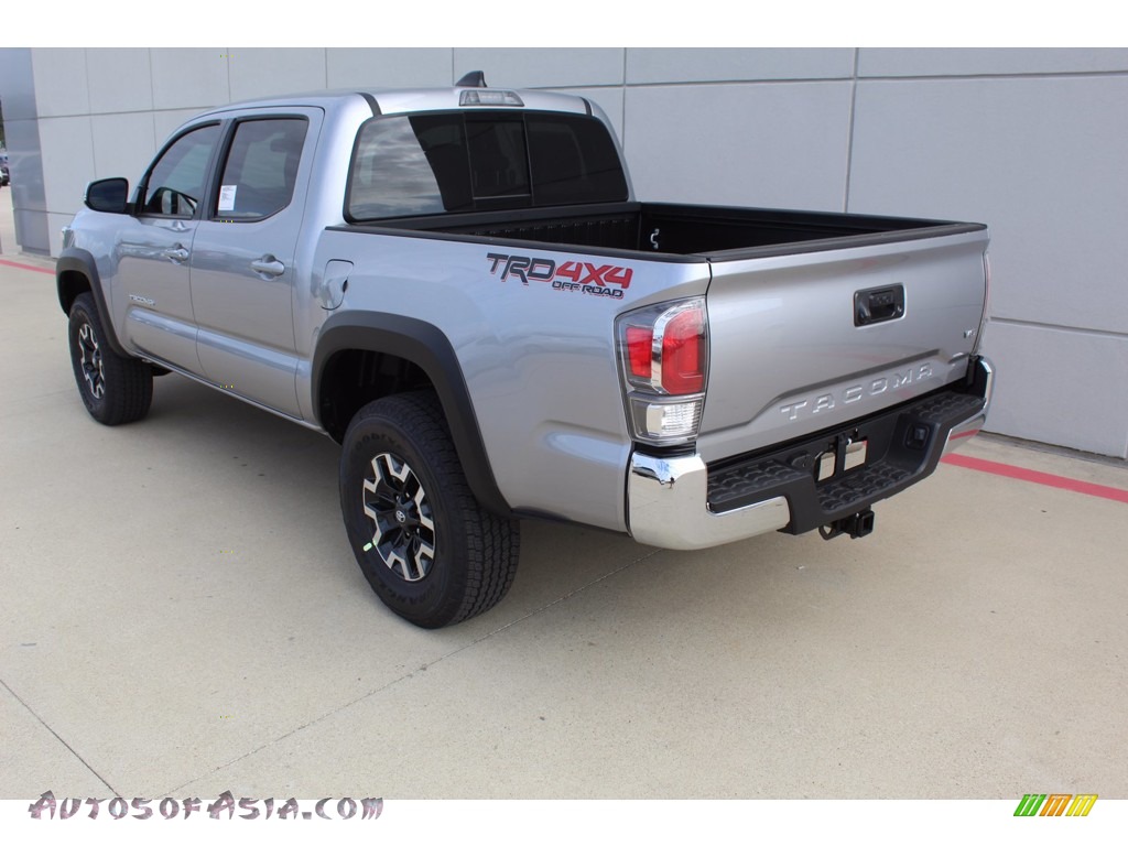 2021 Tacoma TRD Off Road Double Cab 4x4 - Silver Sky Metallic / TRD Cement/Black photo #6