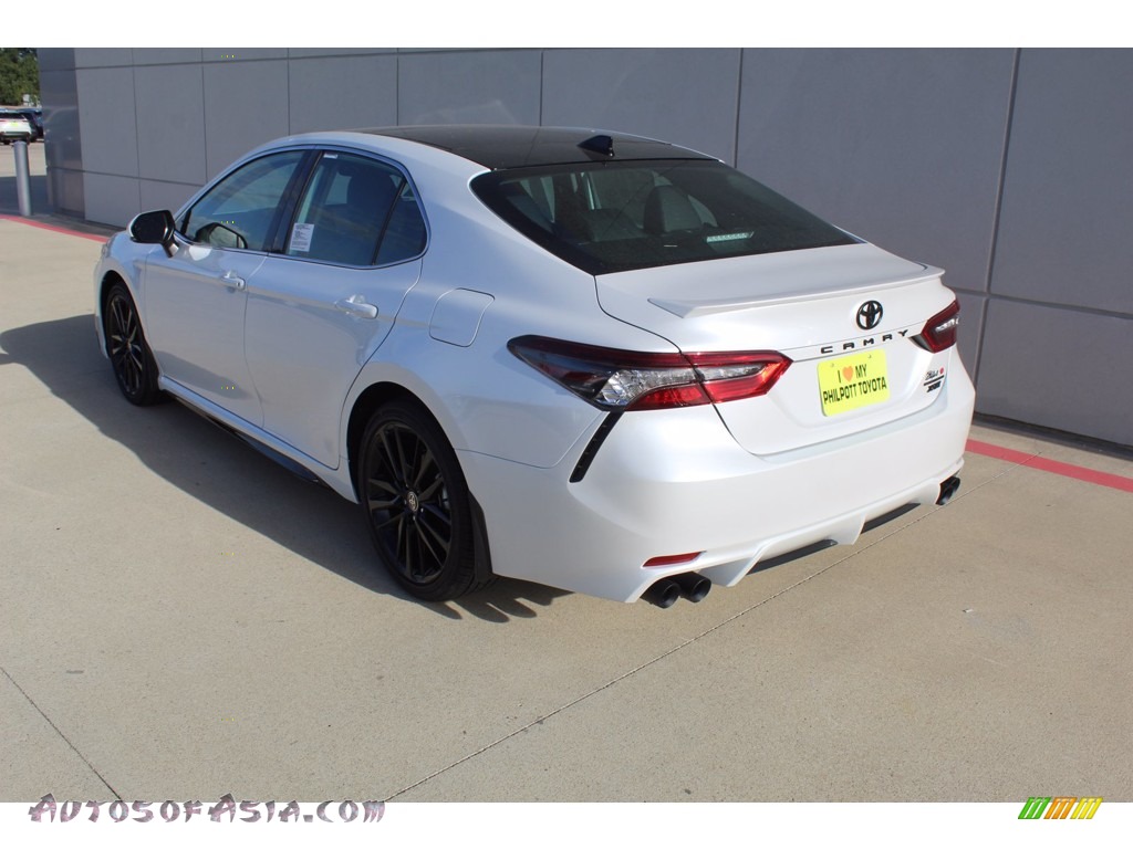 2021 Camry XSE - Wind Chill Pearl / Black photo #6