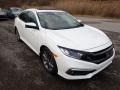 Honda Civic EX Sedan Platinum White Pearl photo #5