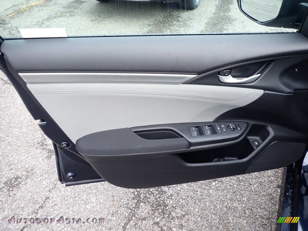 2021 Civic EX Sedan - Cosmic Blue Metallic / Gray photo #11