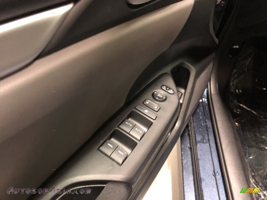 2021 Civic LX Sedan - Cosmic Blue Metallic / Gray photo #7