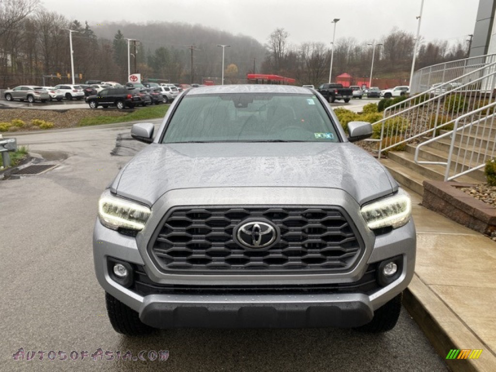 2021 Tacoma TRD Off Road Double Cab 4x4 - Silver Sky Metallic / TRD Cement/Black photo #11