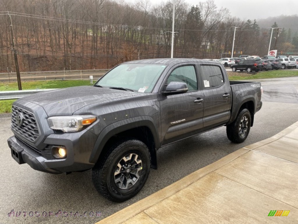 2021 Tacoma TRD Off Road Double Cab 4x4 - Magnetic Gray Metallic / TRD Cement/Black photo #12