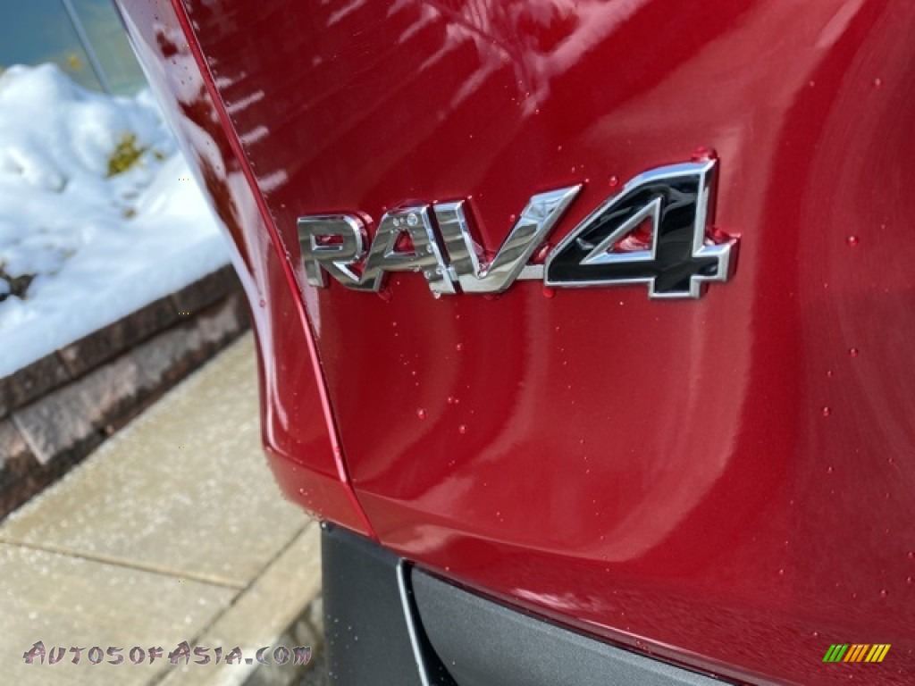 2021 RAV4 XLE AWD - Ruby Flare Pearl / Black photo #23