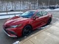 Toyota Camry XSE Hybrid Ruby Flare Pearl photo #13