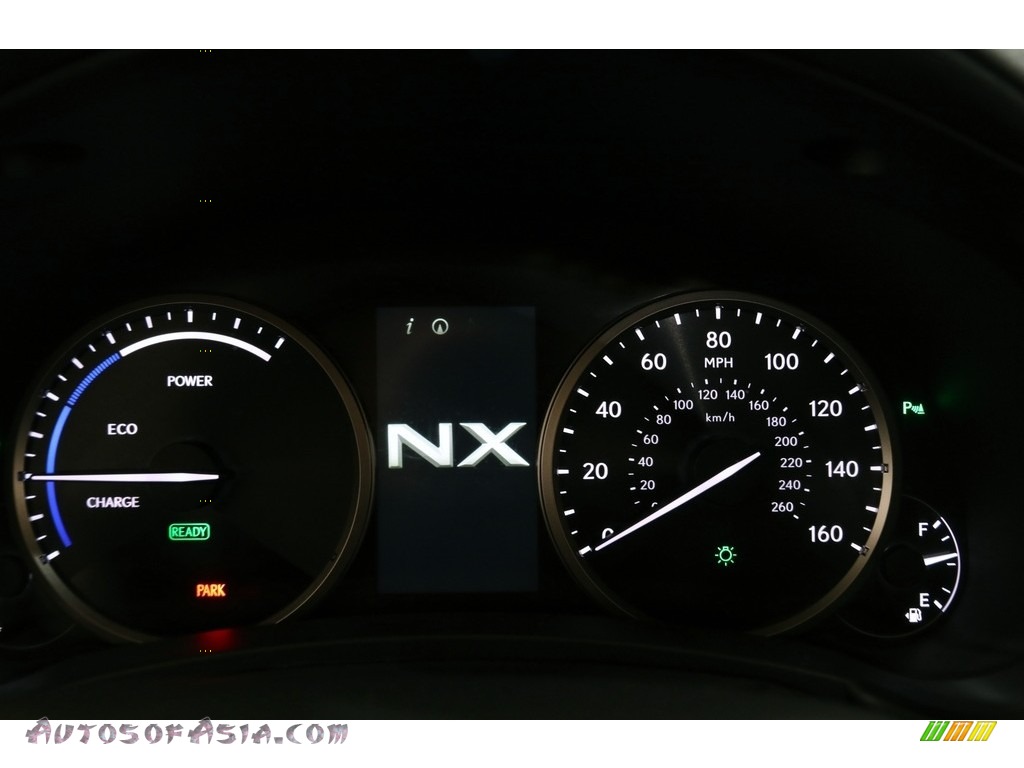 2020 NX 300h AWD - Caviar / Black photo #10