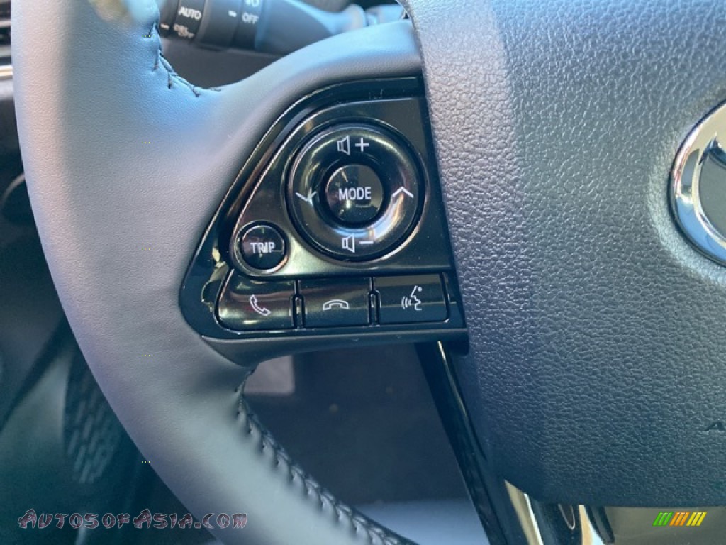 2021 Prius XLE AWD-e - Wind Chill Pearl / Black photo #6