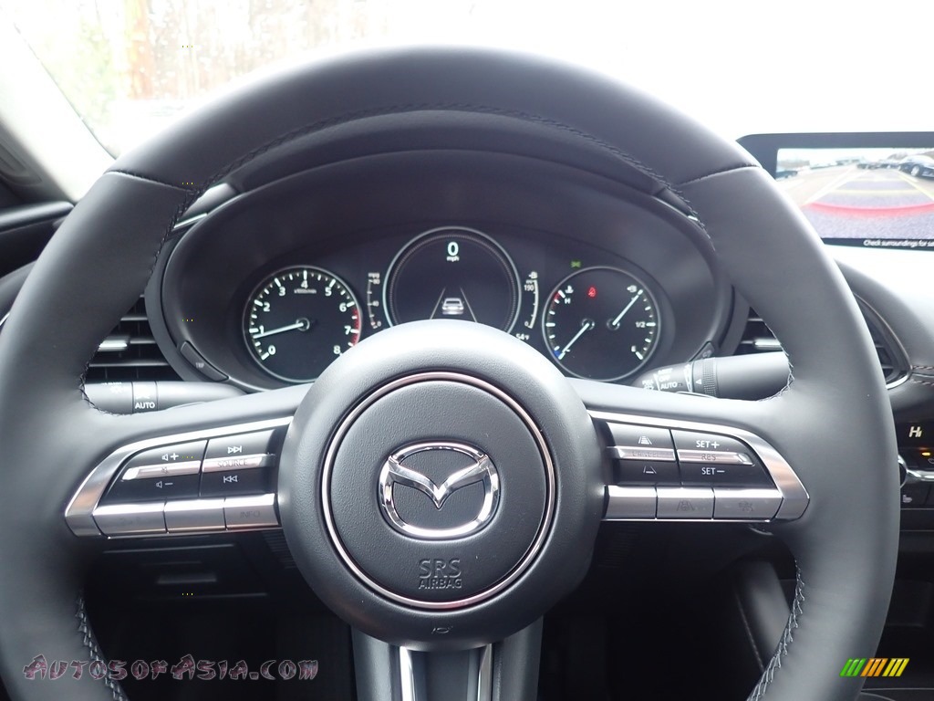 2021 Mazda3 Premium Plus Sedan AWD - Snowflake White Pearl Mica / Black photo #15