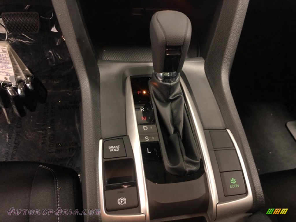 2021 Civic LX Sedan - Crystal Black Pearl / Black photo #15
