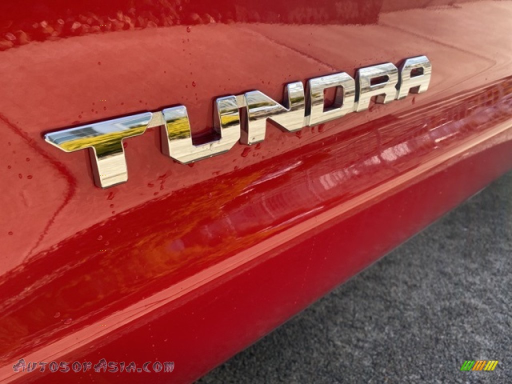 2021 Tundra SR5 CrewMax 4x4 - Barcelona Red Metallic / Graphite photo #25