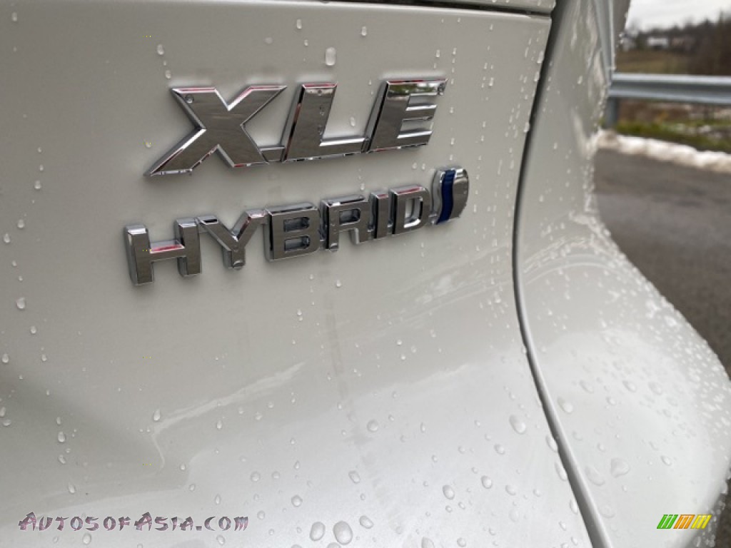 2021 Venza Hybrid XLE AWD - Blizzard White Pearl / Black photo #22
