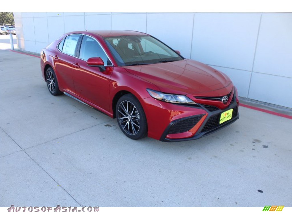 2021 Camry SE - Supersonic Red / Black photo #2