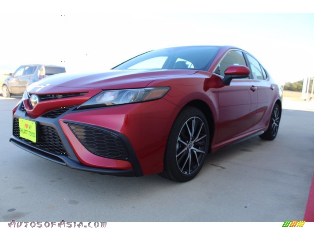 2021 Camry SE - Supersonic Red / Black photo #4