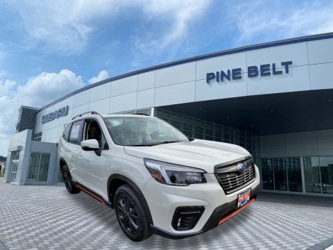 Crystal White Pearl 2021 Subaru Forester 2.5i Sport