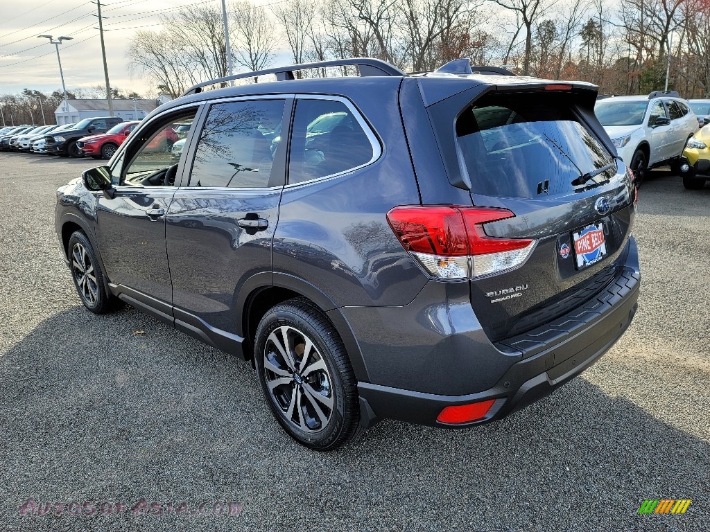 2021 Forester 2.5i Limited - Magnetite Gray Metallic / Black photo #6