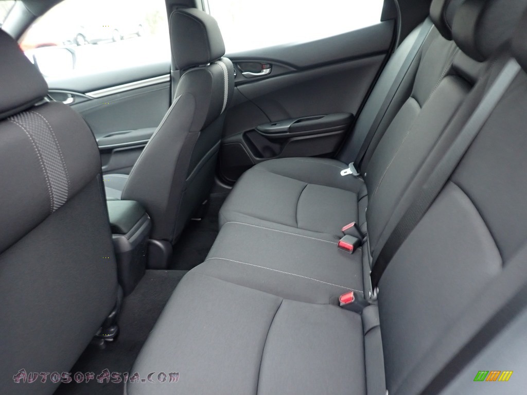 2021 Civic EX Hatchback - Platinum White Pearl / Black photo #10