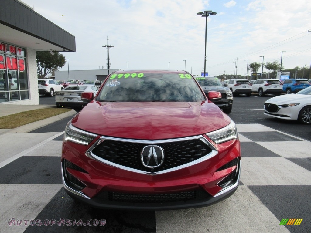 2020 RDX Advance AWD - Performance Red Pearl / Parchment photo #2