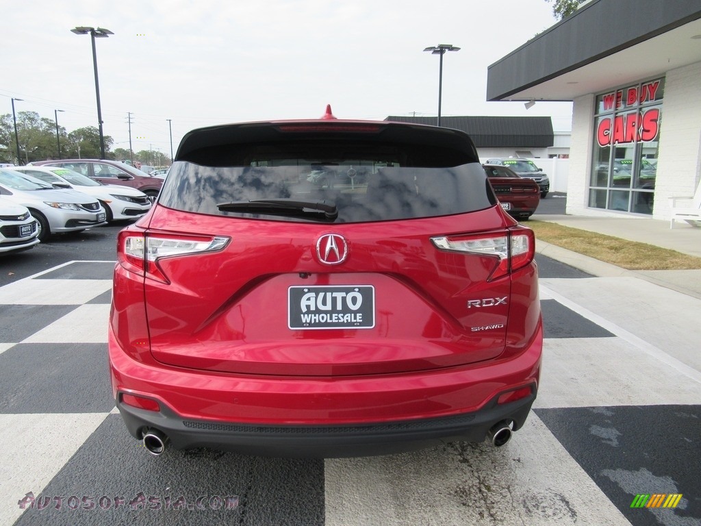 2020 RDX Advance AWD - Performance Red Pearl / Parchment photo #4