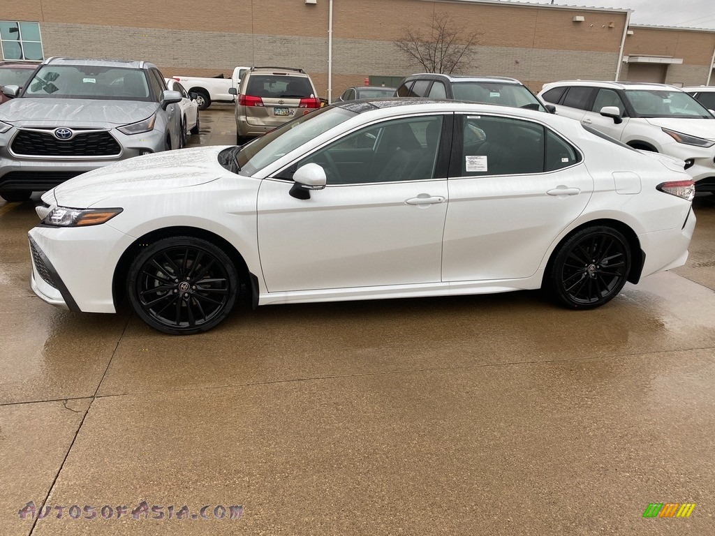 2021 Camry XSE AWD - Wind Chill Pearl / Black photo #1