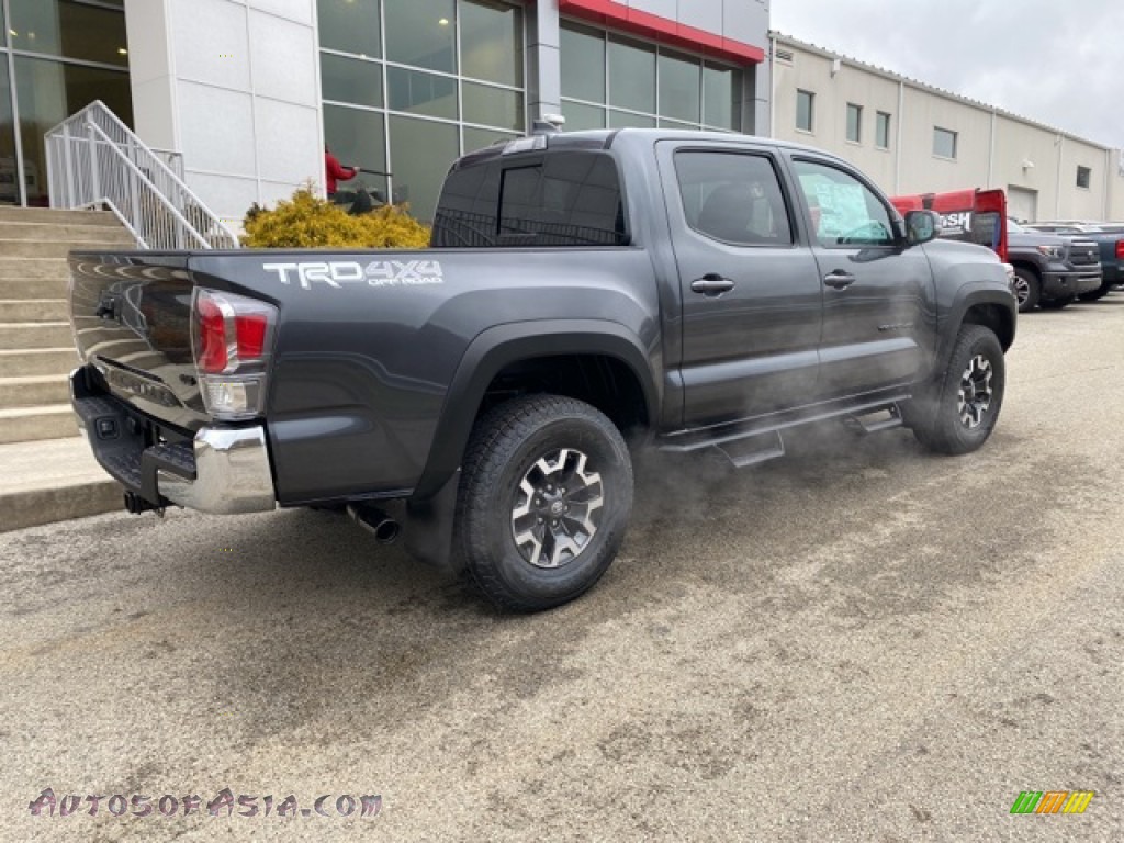 2021 Tacoma TRD Off Road Double Cab 4x4 - Magnetic Gray Metallic / TRD Cement/Black photo #13