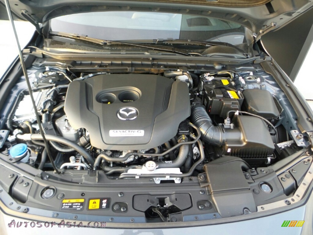 2021 Mazda3 Premium Plus Hatchback AWD - Polymetal Gray Metallic / Black photo #8
