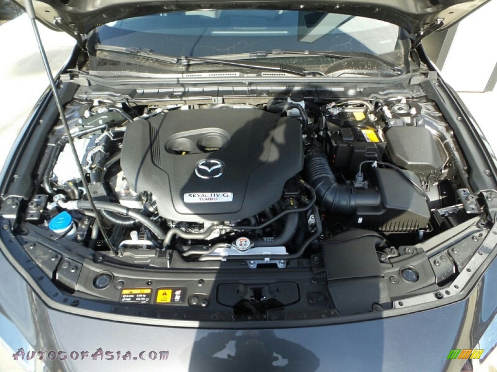 2021 Mazda3 Premium Plus Sedan AWD - Machine Gray Metallic / Black photo #8