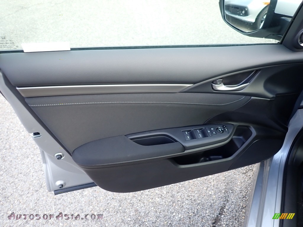 2021 Civic EX Hatchback - Sonic Gray Pearl / Black photo #11