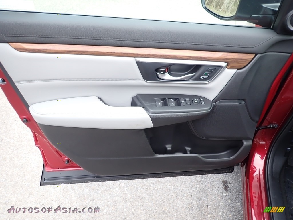 2021 CR-V Touring AWD - Radiant Red Metallic / Gray photo #9