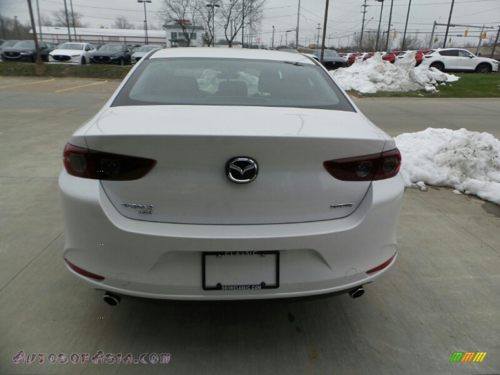 2021 Mazda3 Select Sedan AWD - Snowflake White Pearl Mica / Black photo #2