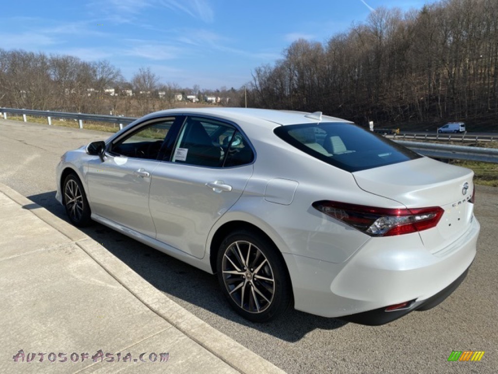 2021 Camry XLE AWD - Wind Chill Pearl / Ash photo #2