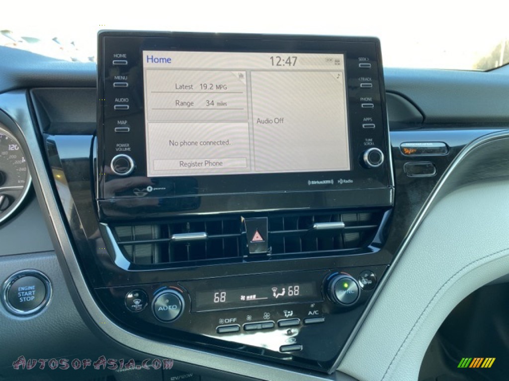 2021 Camry XLE AWD - Wind Chill Pearl / Ash photo #8
