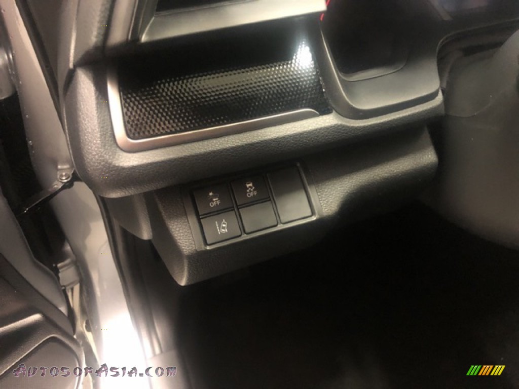 2021 Civic Sport Hatchback - Lunar Silver Metallic / Black photo #9