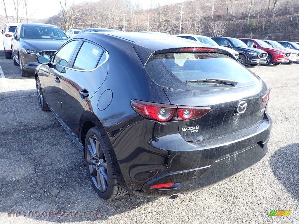 2021 Mazda3 Preferred Hatchback AWD - Jet Black Mica / Black photo #6