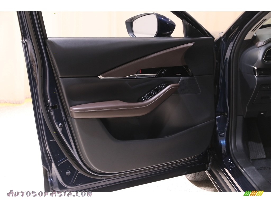 2021 CX-30 Premium AWD - Deep Crystal Blue Mica / Black photo #4