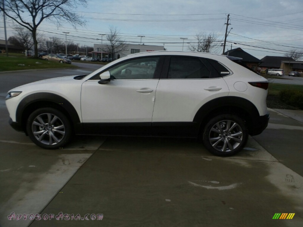 2021 CX-30 Select AWD - Snowflake White Pearl Mica / Black photo #4