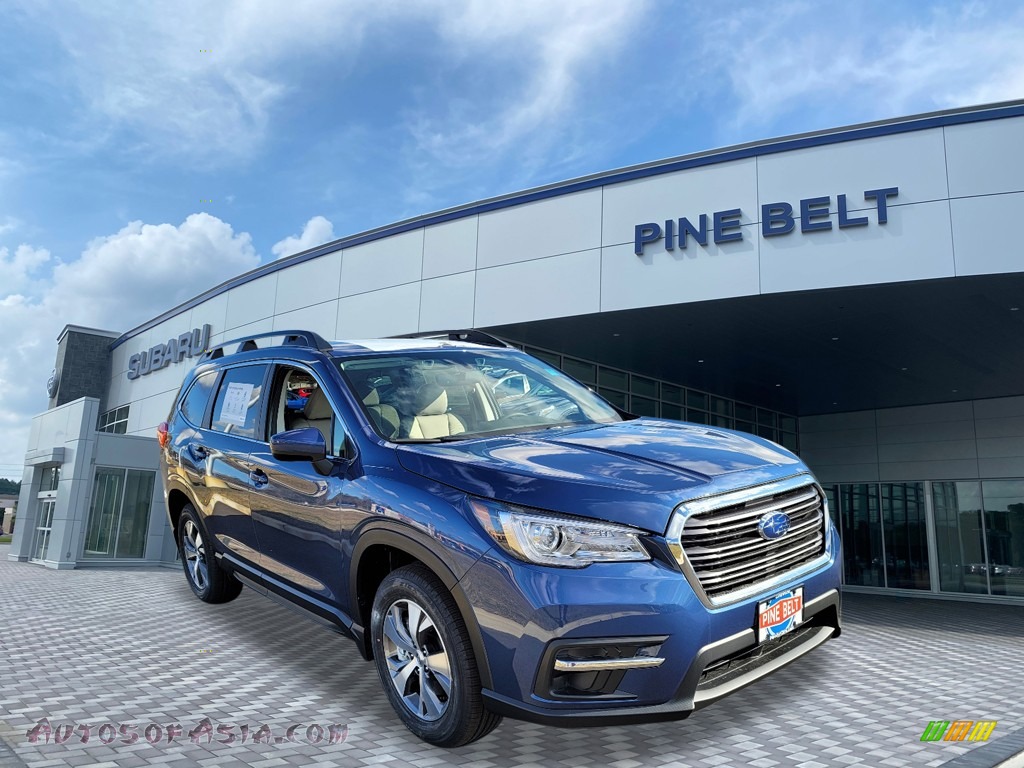 Abyss Blue Pearl / Warm Ivory Subaru Ascent Touring