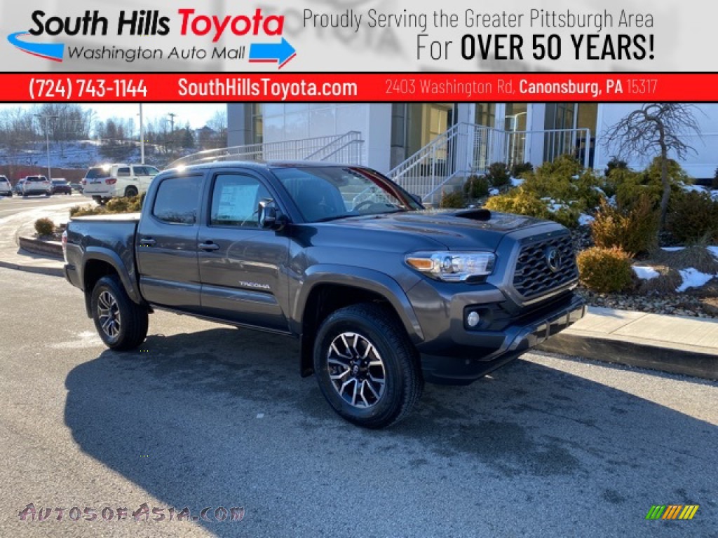 Magnetic Gray Metallic / TRD Cement/Black Toyota Tacoma TRD Sport Double Cab 4x4