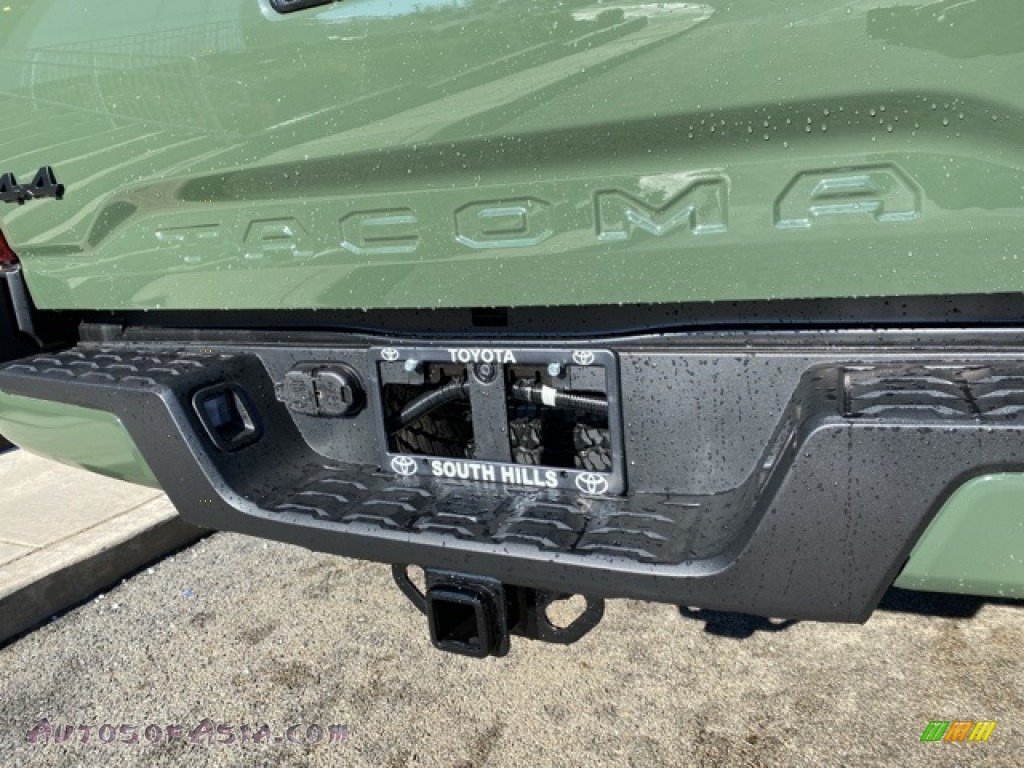 2021 Tacoma SR5 Double Cab 4x4 - Army Green / Black photo #22