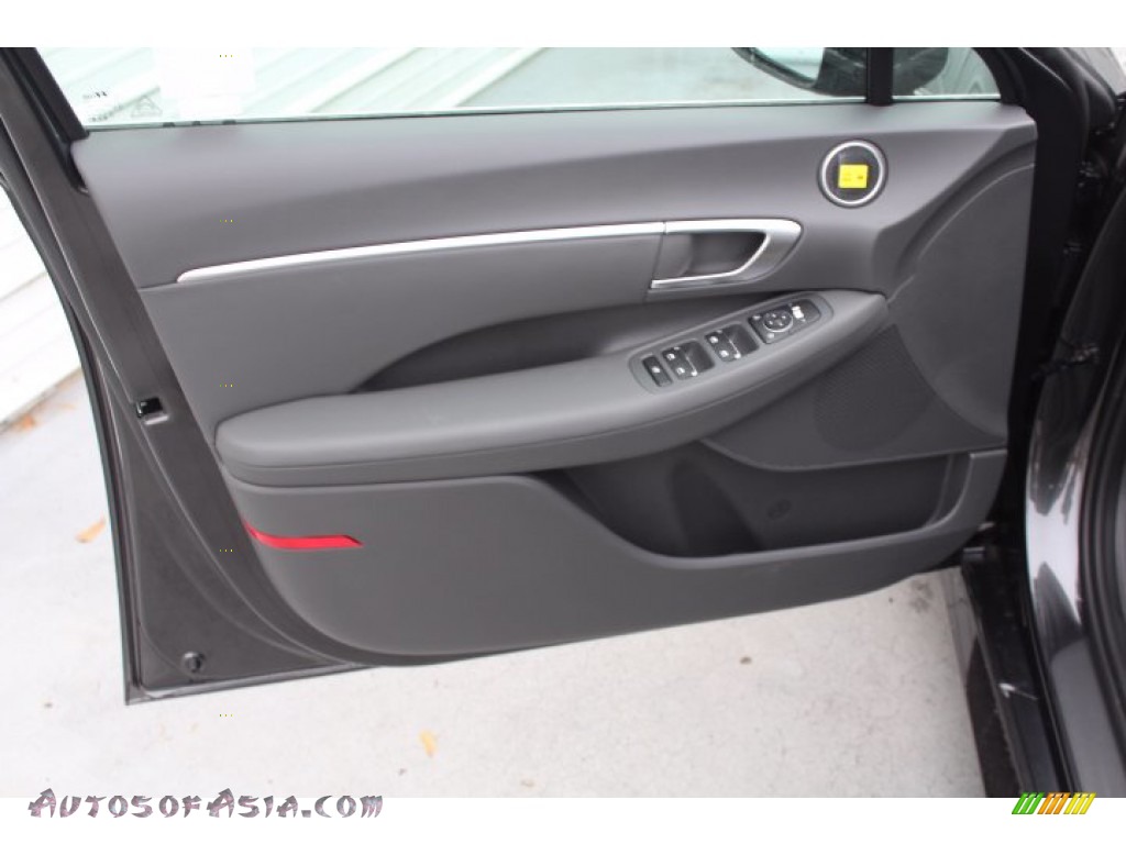 2021 Sonata SEL Plus - Portofino Gray / Black photo #9
