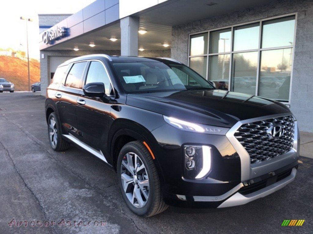 2021 Palisade Limited AWD - Becketts Black / Beige photo #1