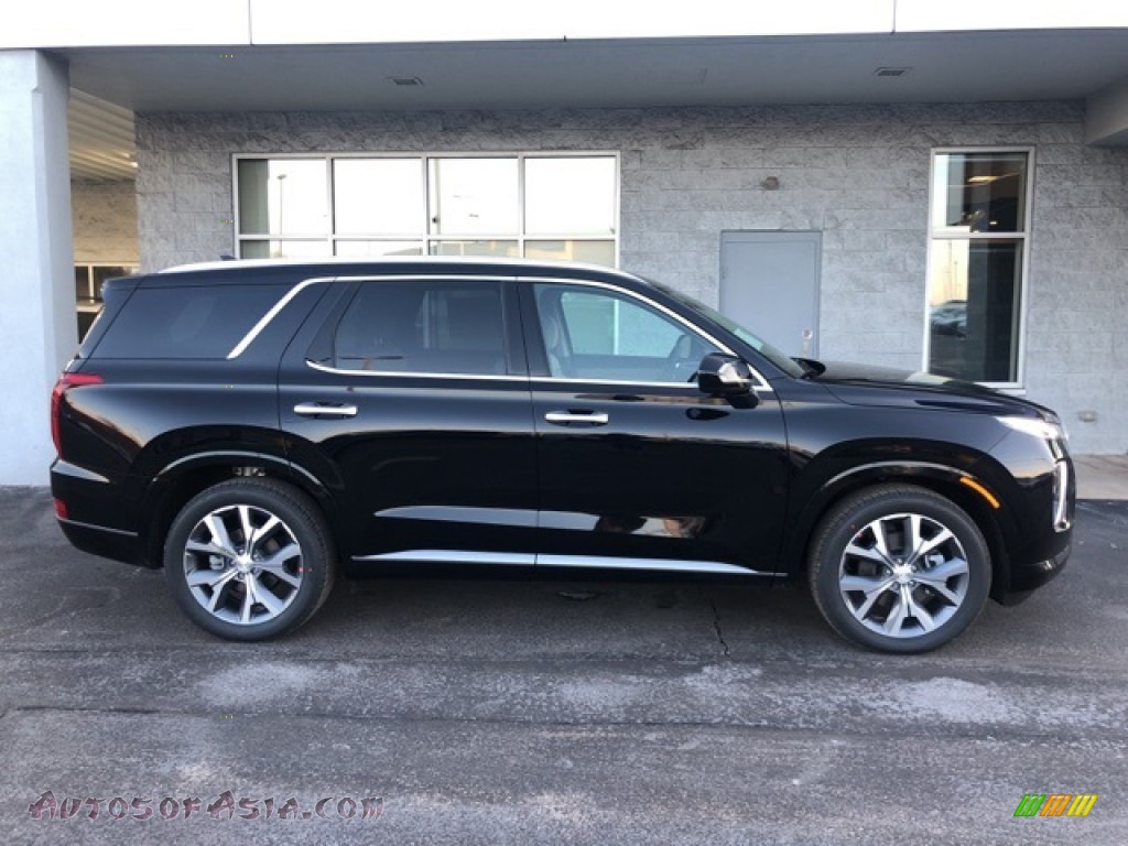 2021 Palisade Limited AWD - Becketts Black / Beige photo #2