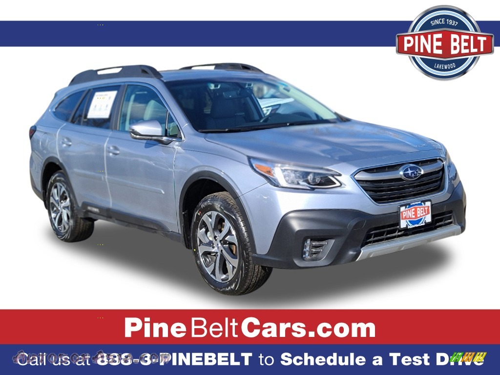 2021 Outback 2.5i Limited - Ice Silver Metallic / Gray photo #1