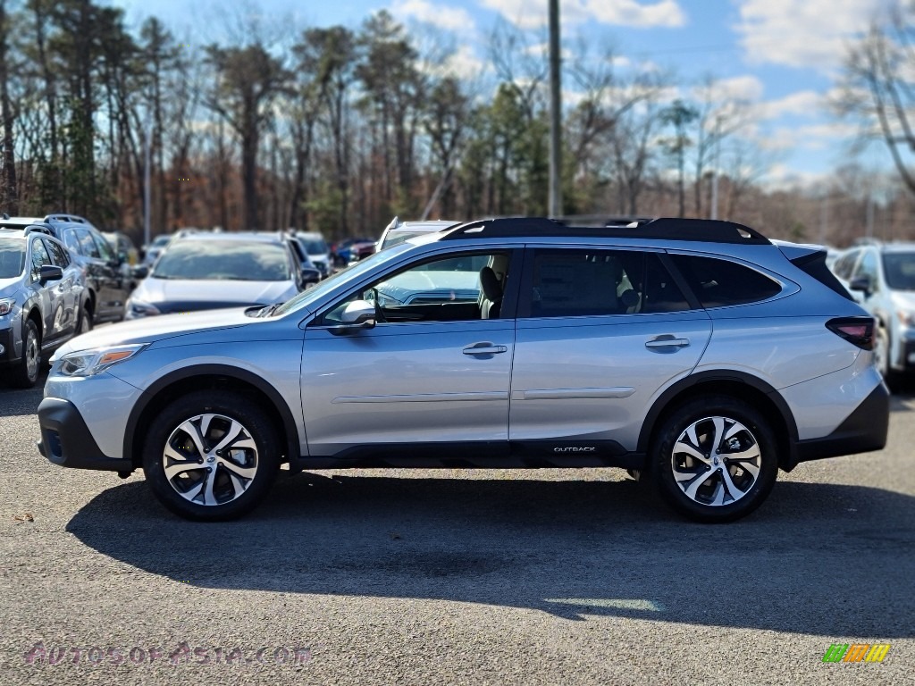 2021 Outback 2.5i Limited - Ice Silver Metallic / Gray photo #4