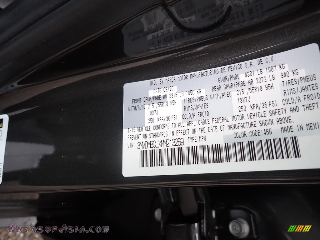 2021 CX-30 Preferred AWD - Machine Gray Metallic / Black photo #13
