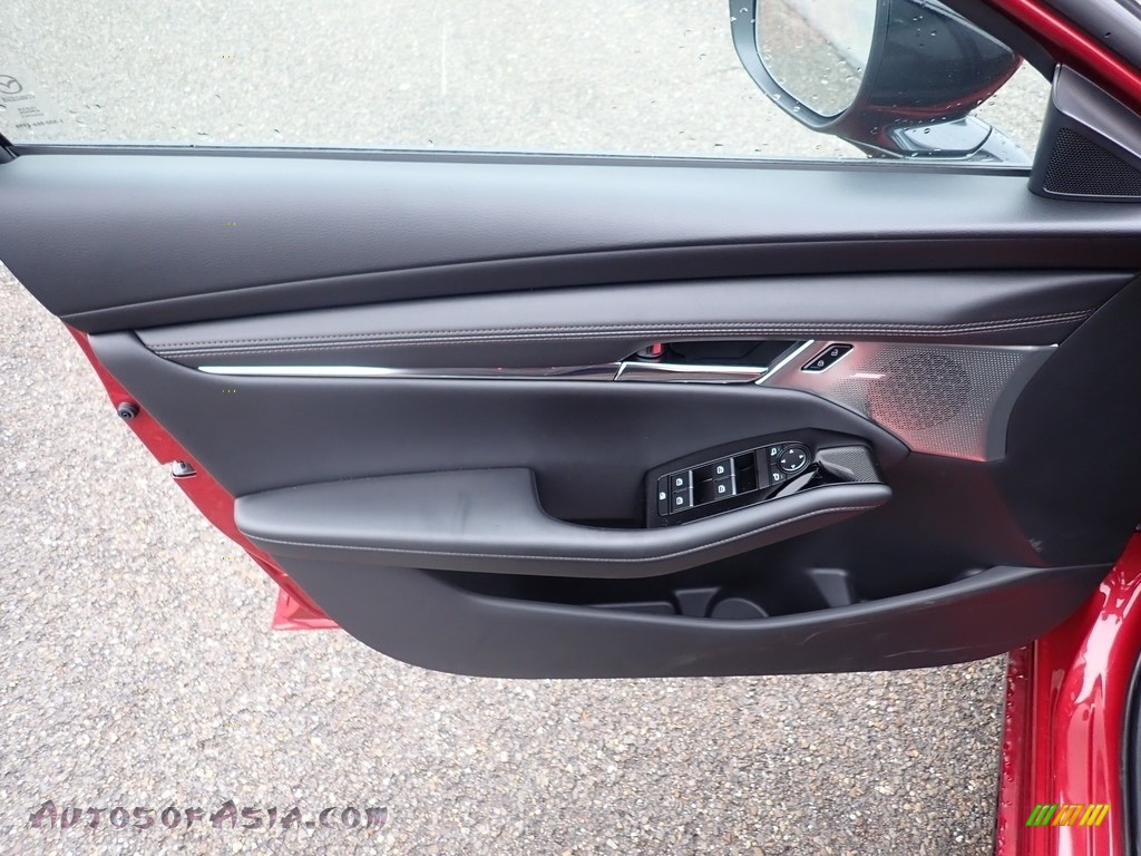 2021 Mazda3 Premium Plus Sedan AWD - Soul Red Crystal Metallic / Black photo #10