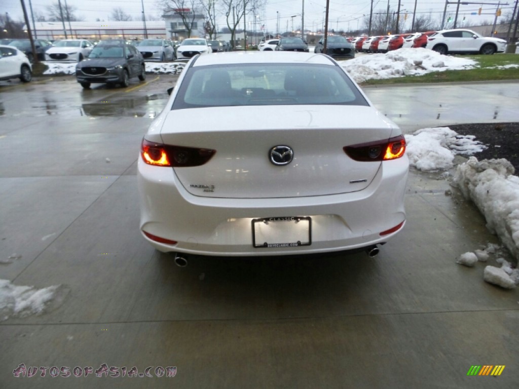 2021 Mazda3 Preferred Sedan AWD - Snowflake White Pearl Mica / Black photo #6