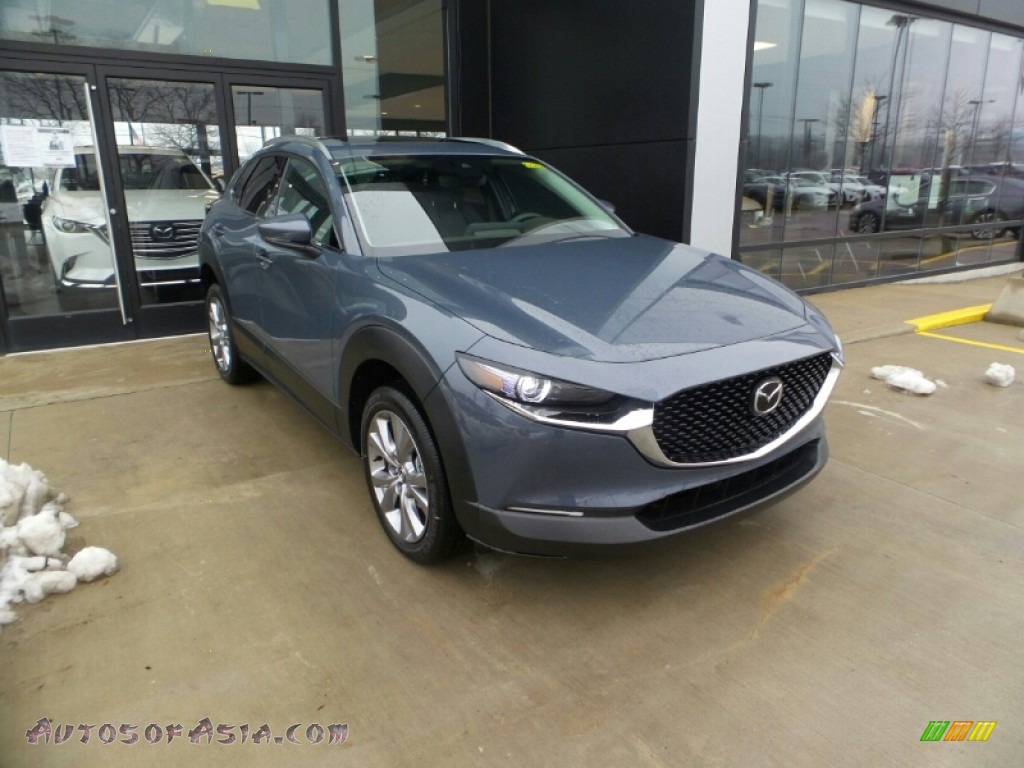 Polymetal Gray Metallic / Black Mazda CX-30 Premium AWD