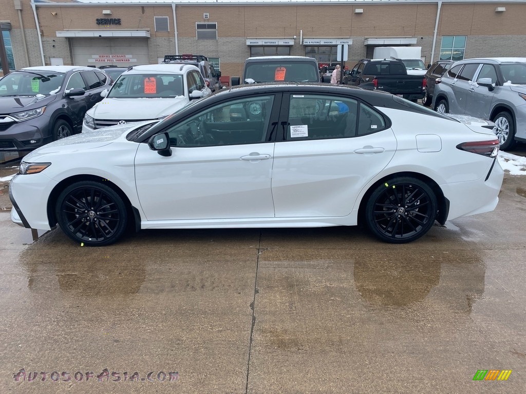 2021 Camry XSE - Wind Chill Pearl / Black photo #1