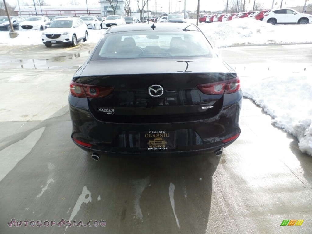 2021 Mazda3 Premium Sedan AWD - Jet Black Mica / Black photo #6